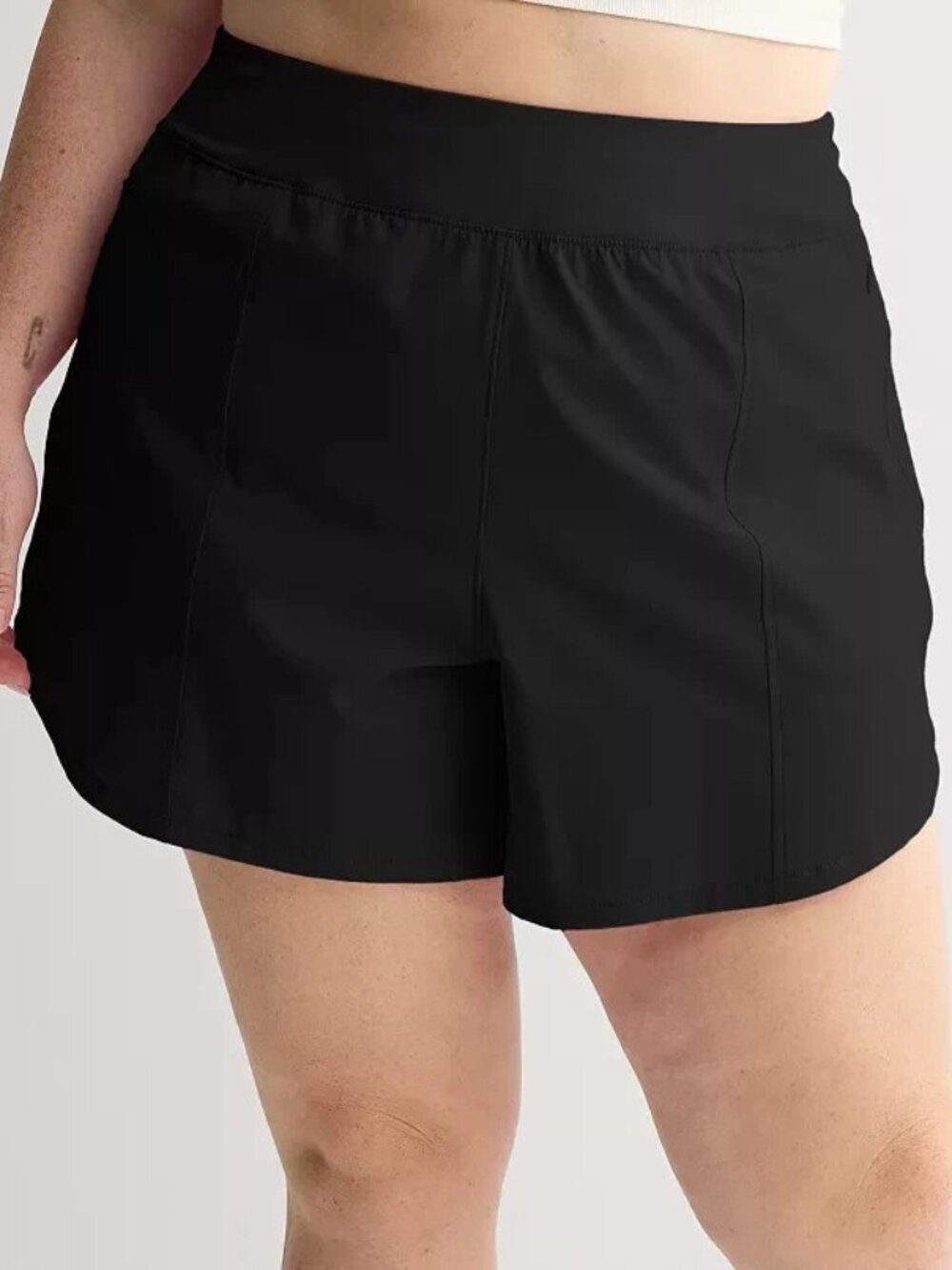 Tek Gear Black Multi-Purpose Plus Size Athletic Shorts Pockets Size 3X